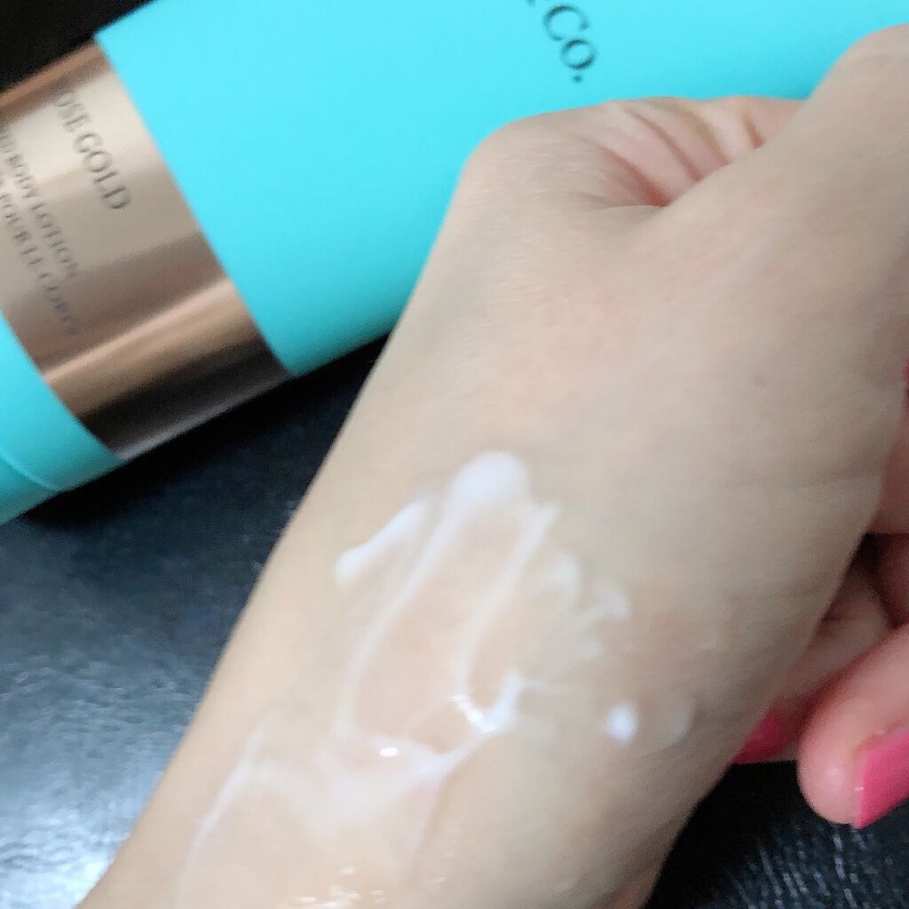 Tiffanyローズゴールドボディーローション