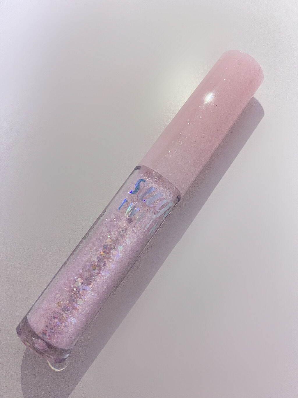 シュガー トゥインクル リキッド グリッター 01 GLITTER WAVE/PERIPERA/グリッターを使ったクチコミ（2枚目）