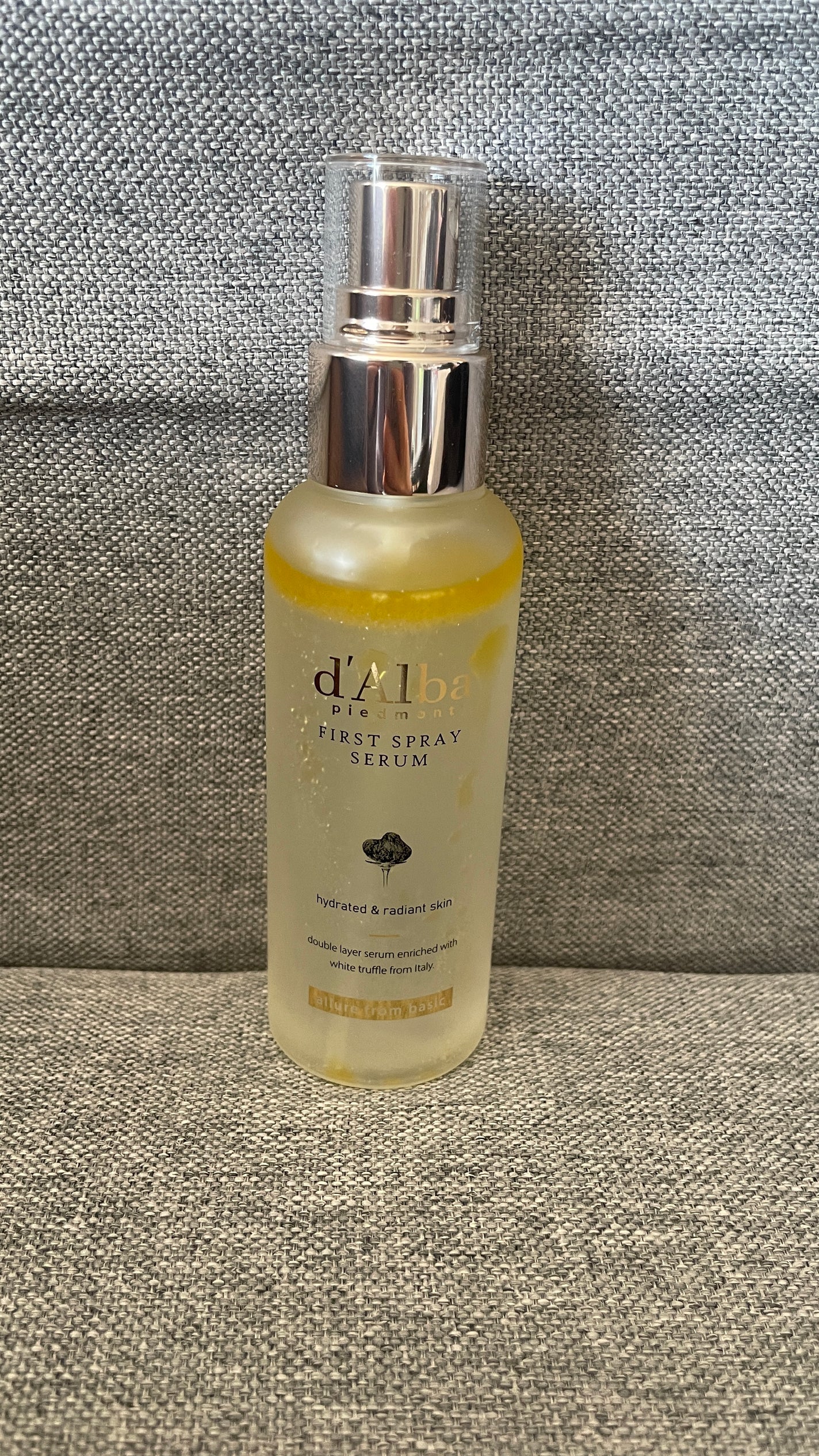 ダルバ ホワイトトリュフファーストスプレーセラム/ダルバ/ミスト状化粧水を使ったクチコミ(2枚目)