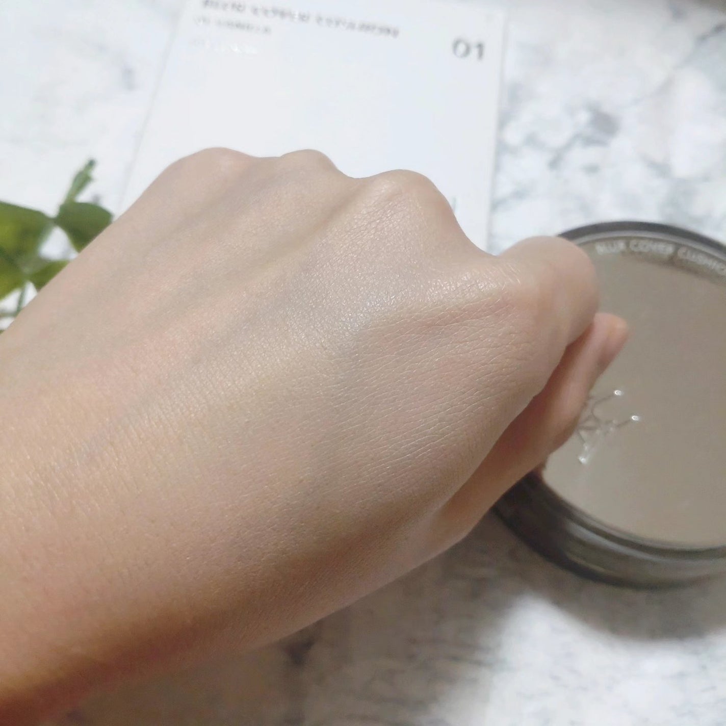 ブラーカバークッション/LUNA/クッションファンデーションを使ったクチコミ(1枚目)