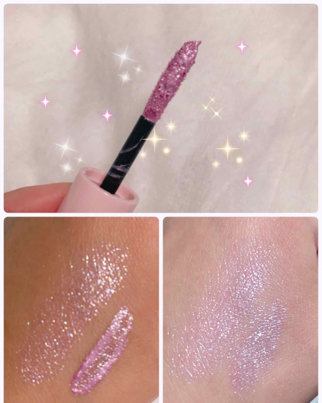 キラメキアイシャドウ/WHOMEE/リキッドアイシャドウを使ったクチコミ（2枚目）