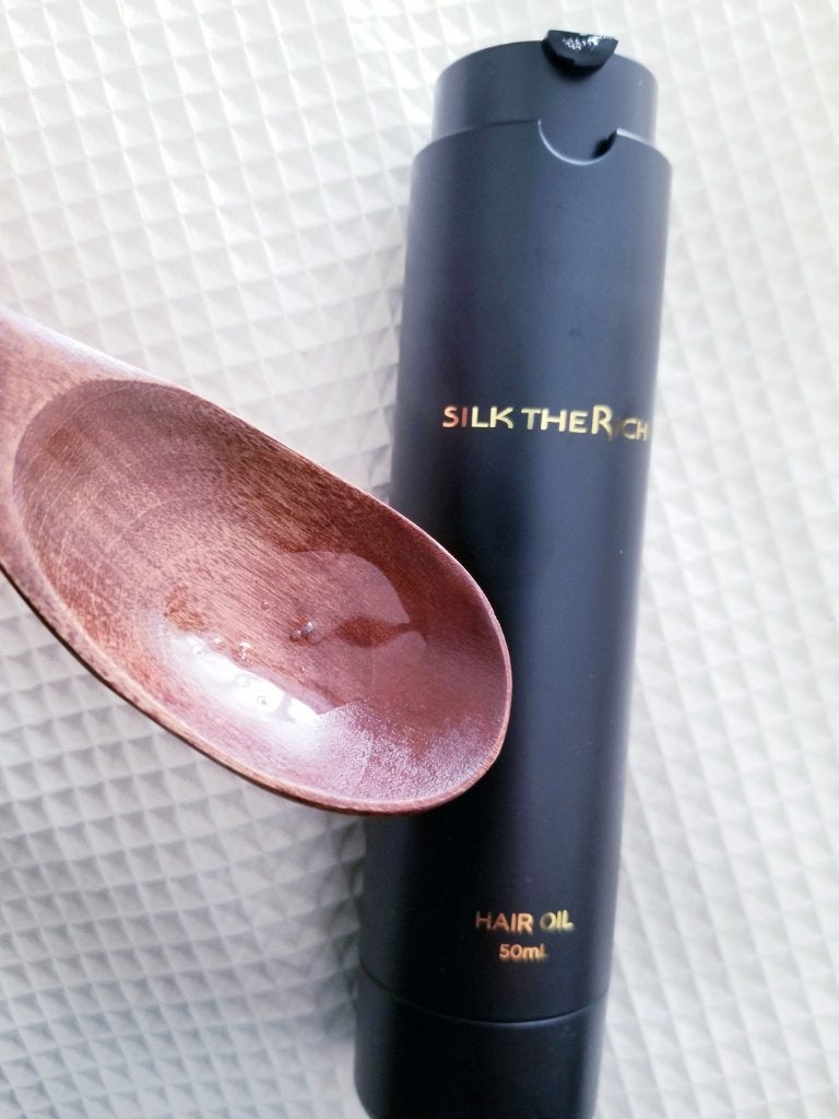 SILK THE RICH ヘアオイルMNM/SILK THE RICH/ヘアオイルを使ったクチコミ(2枚目)