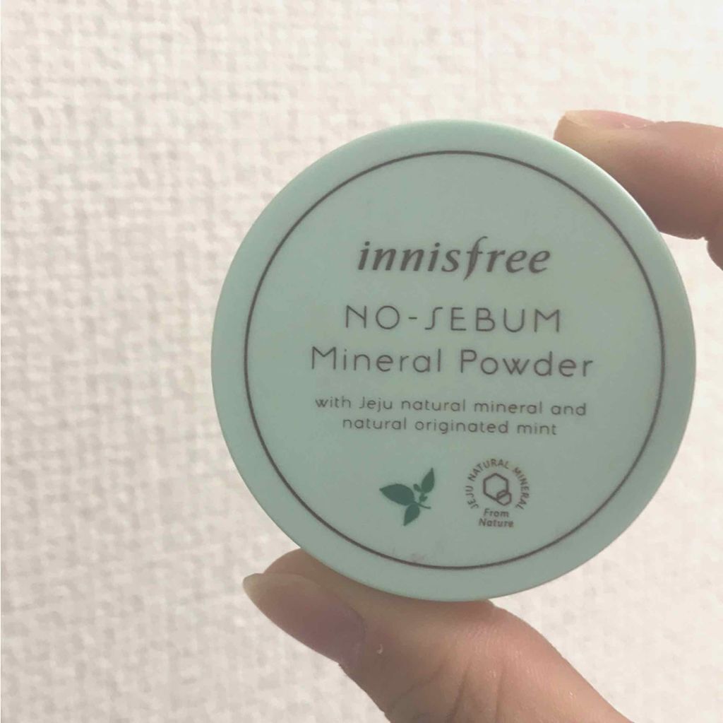 ノーセバム ミネラルパウダー/innisfree/ルースパウダーを使ったクチコミ(1枚目)