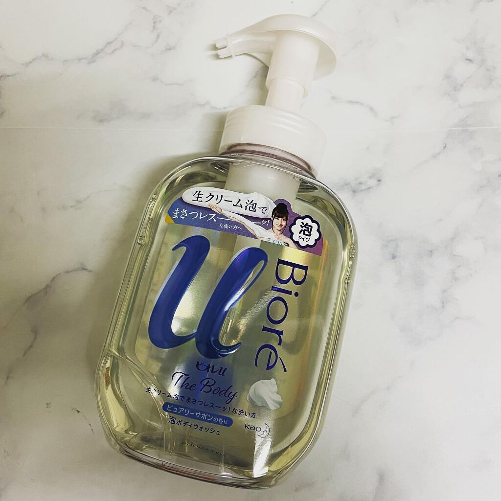ザ ボディ 泡タイプ ピュアリーサボンの香り/ビオレu/ボディソープを使ったクチコミ(1枚目)