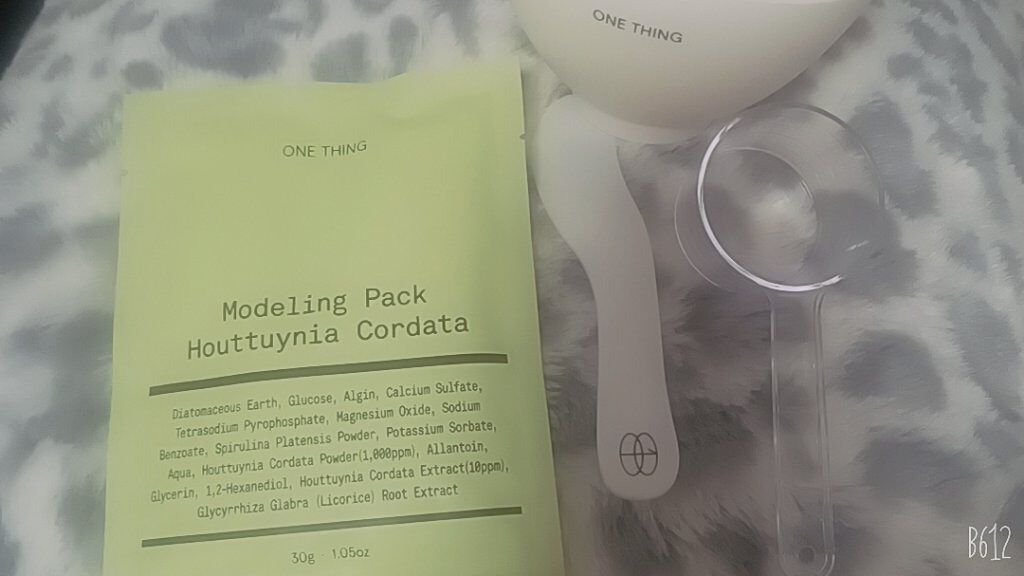 モデリングパック ドクダミ/ONE THING/シートマスク・パックを使ったクチコミ（1枚目）