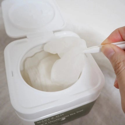 シカドクダミ+ティーツリーカーミングマスク/MARY&MAY/シートマスク・パックを使ったクチコミ(2枚目)