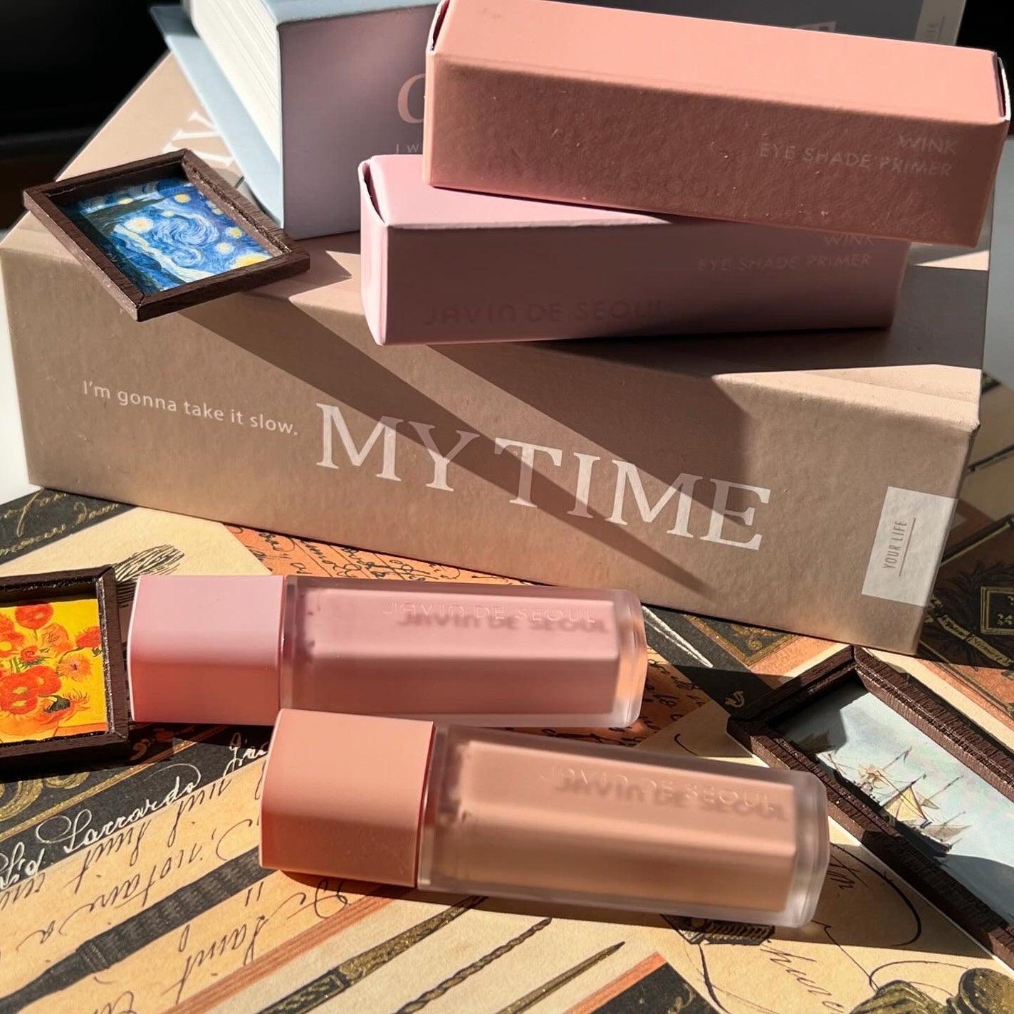 ウインク アイ シェード プライマー/Javin De Seoul/リキッドアイシャドウを使ったクチコミ(1枚目)