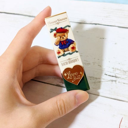 Love Bear リップスティック ツヤタイプ/FlowerKnows/口紅を使ったクチコミ(2枚目)