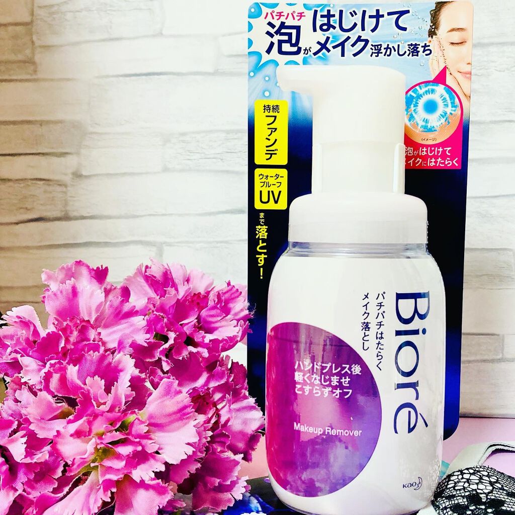 パチパチはたらくメイク落とし/ビオレ/クレンジングウォーターを使ったクチコミ(2枚目)