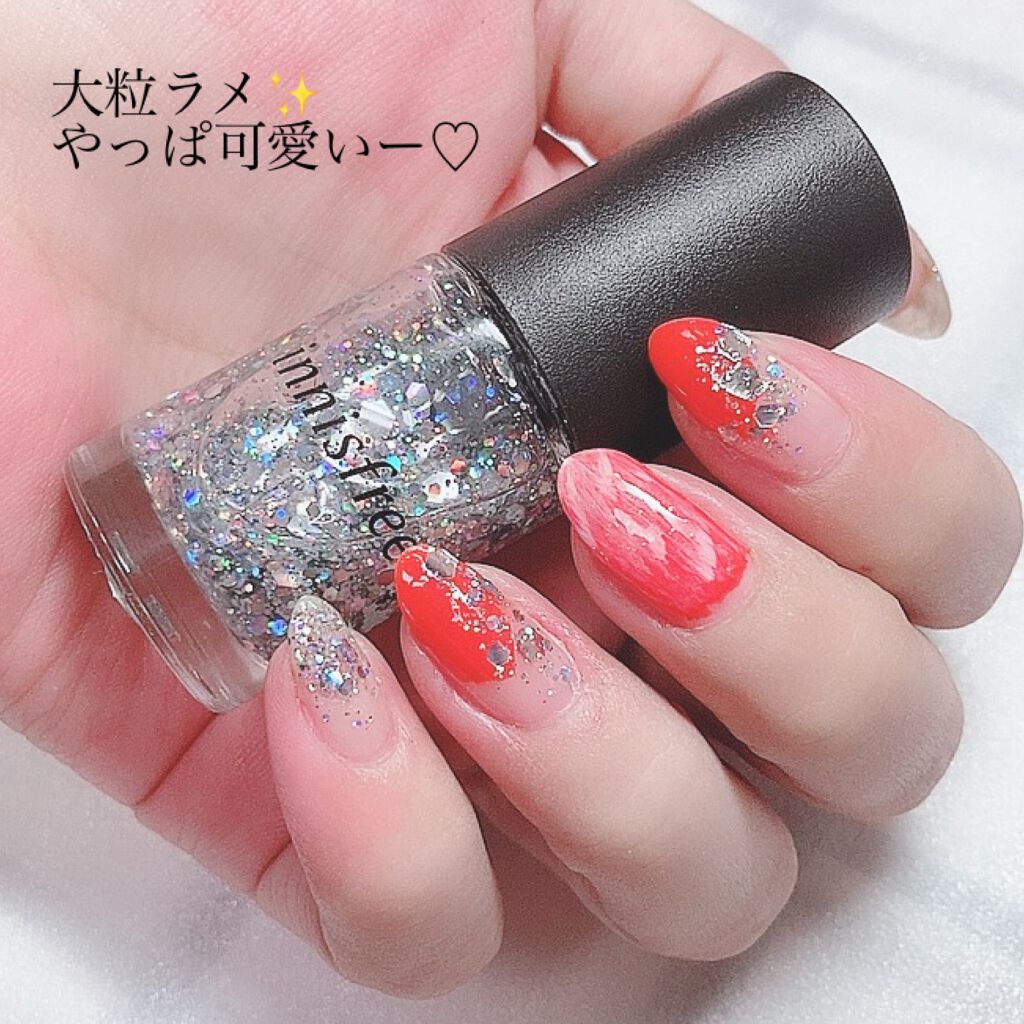 リアルカラーネイル/innisfree/マニキュアを使ったクチコミ(3枚目)