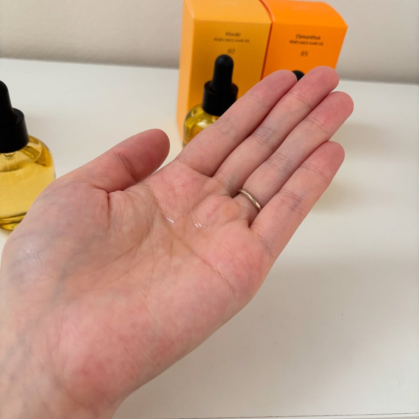 パフュームヘアオイル ラピタ/La'dor/ヘアオイルを使ったクチコミ（2枚目）