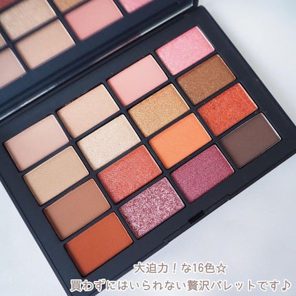 サマーアンレイテッド アイシャドーパレット/NARS/アイシャドウパレットを使ったクチコミ(2枚目)