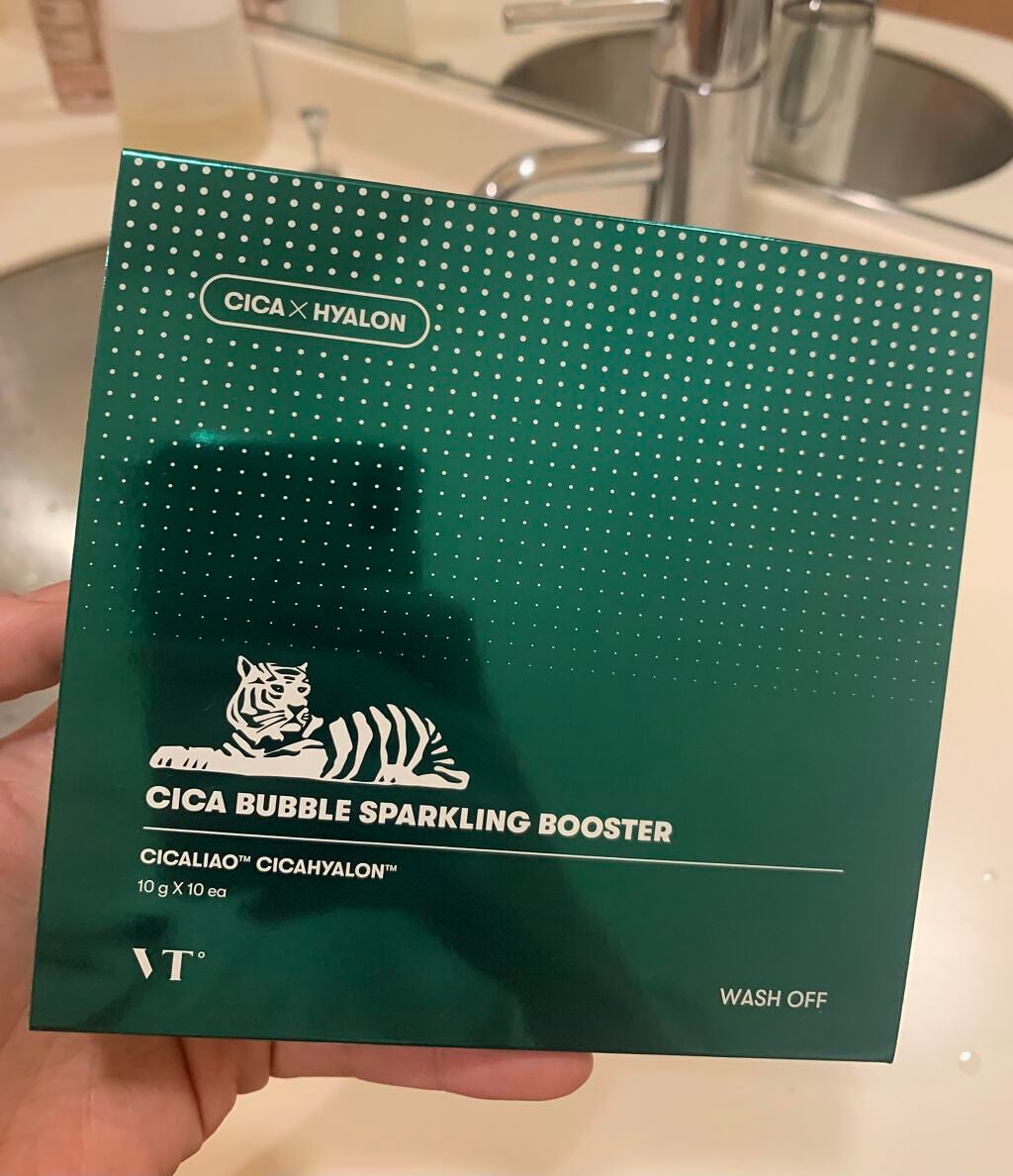 CICA バブルスパークリングブースター/VT/洗い流すパック・マスクを使ったクチコミ(1枚目)