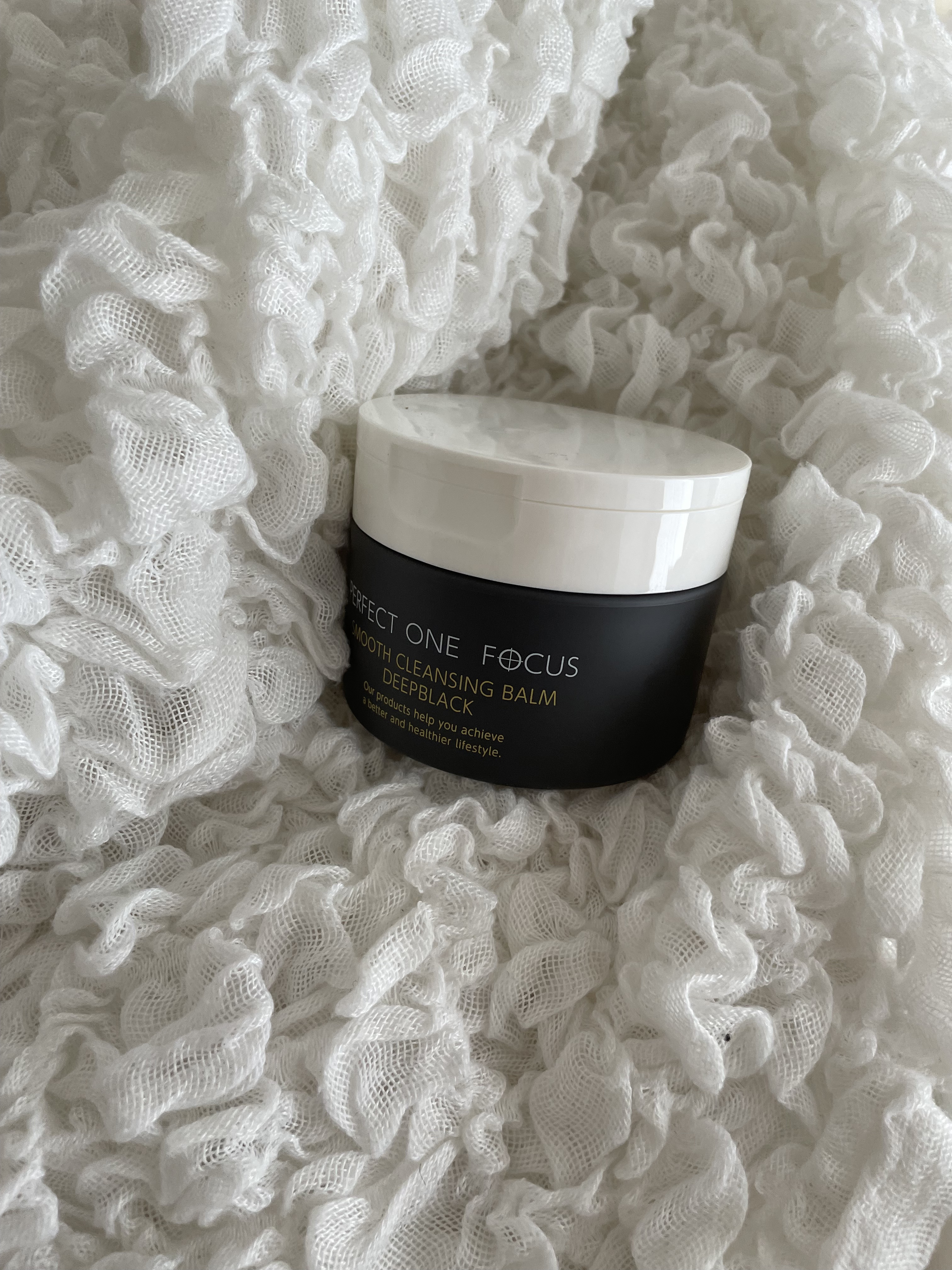 パーフェクトワンフォーカス スムースクレンジングバーム ディープブラック/PERFECT ONE  FOCUS/クレンジングバームを使ったクチコミ（1枚目）