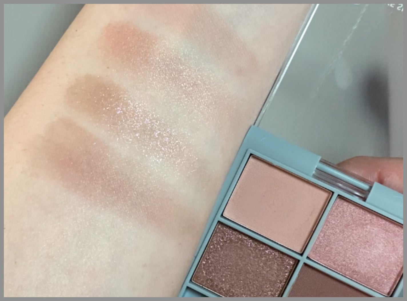&. アイシャドウパレット/DAISO/アイシャドウパレットを使ったクチコミ(2枚目)