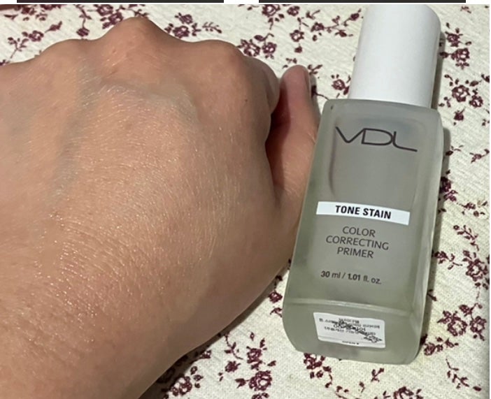 トーンステインカラーコレクティングプライマー/VDL/化粧下地を使ったクチコミ(4枚目)