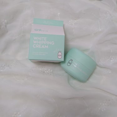 WHITE WHIPPING CREAM(ウユクリーム) ミントグリーン/G9SKIN/化粧下地を使ったクチコミ（1枚目）