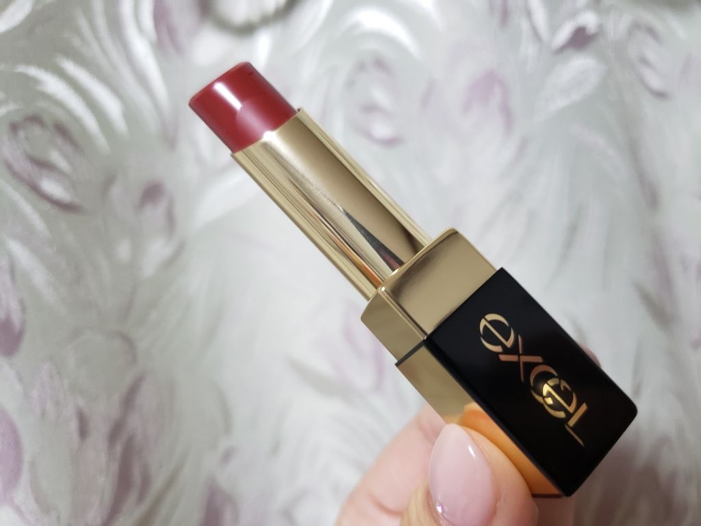 グレイズバームリップ/excel/口紅を使ったクチコミ(3枚目)