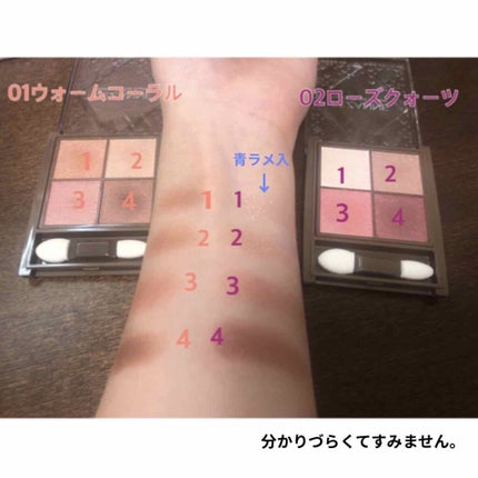 ニュアンスオンアイシャドウ/CEZANNE/アイシャドウパレットを使ったクチコミ(3枚目)