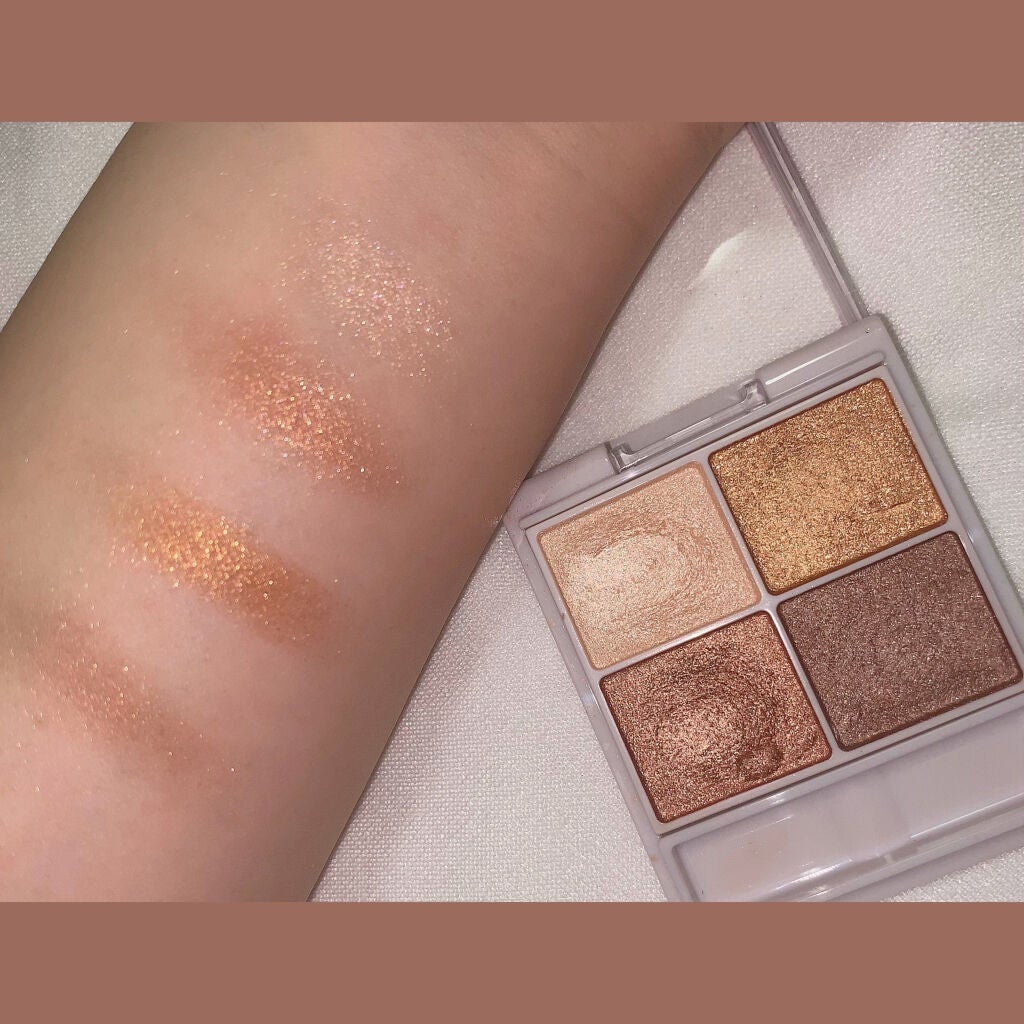 シルキースフレアイズ/キャンメイク/アイシャドウパレットを使ったクチコミ(3枚目)