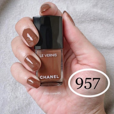 ヴェルニ ロング トゥニュ 957 アンピュルシオン＜数量限定色＞/CHANEL/マニキュアを使ったクチコミ（1枚目）