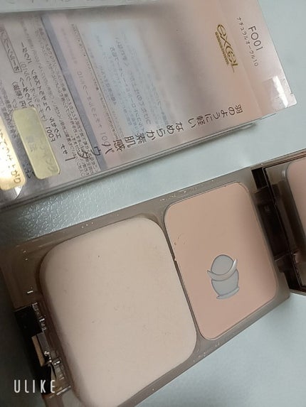 フェザライズオン パウダー/excel/パウダーファンデーションを使ったクチコミ(1枚目)