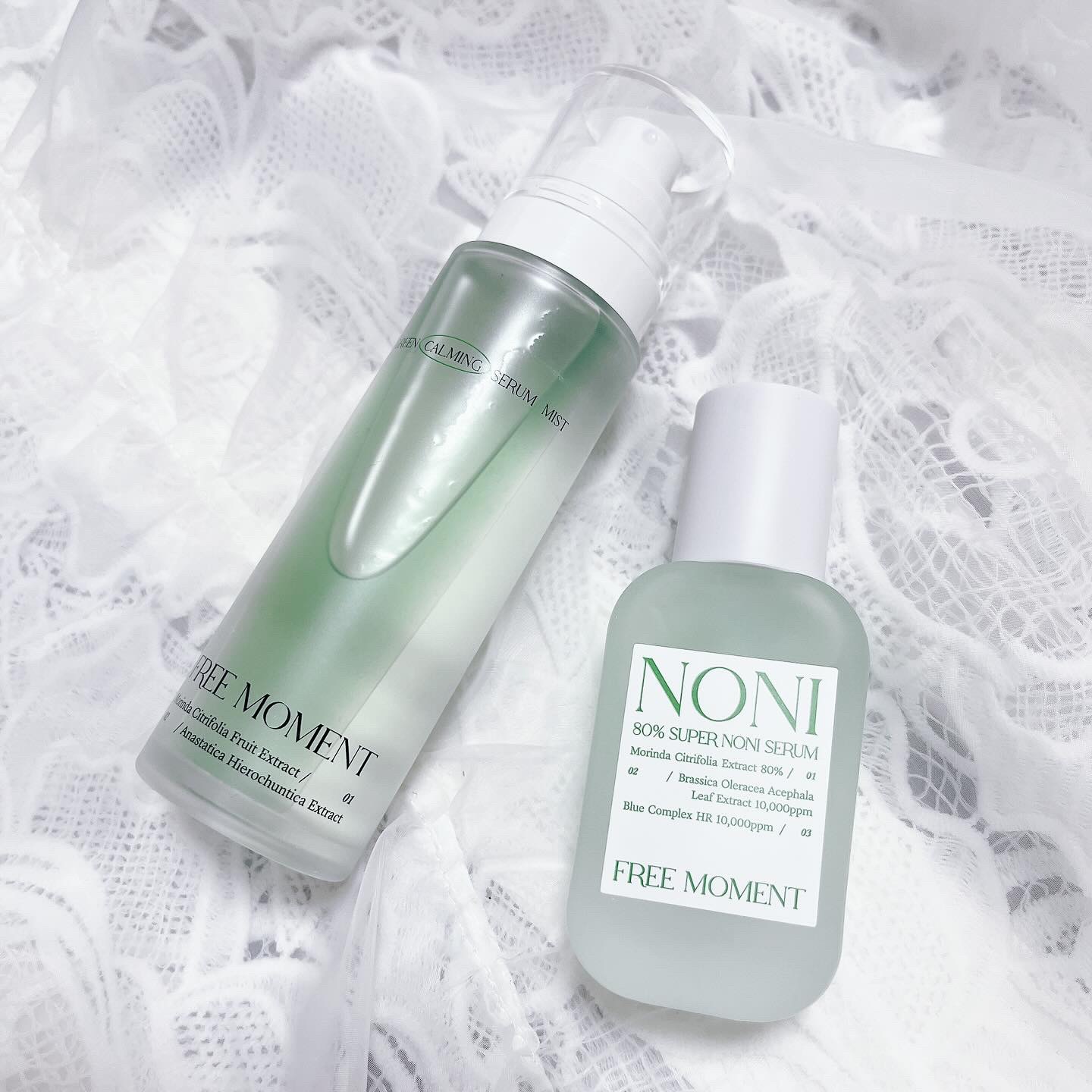 グリーンカーミングセラムミスト/Free Moment /ミスト状化粧水を使ったクチコミ（2枚目）