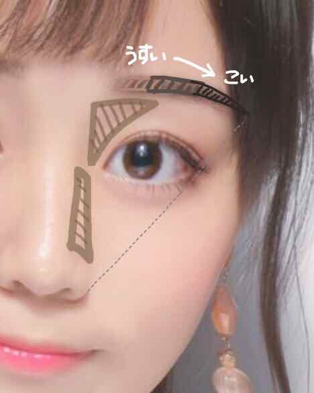 ノーズ&アイブロウパウダー/CEZANNE/パウダーアイブロウを使ったクチコミ(3枚目)