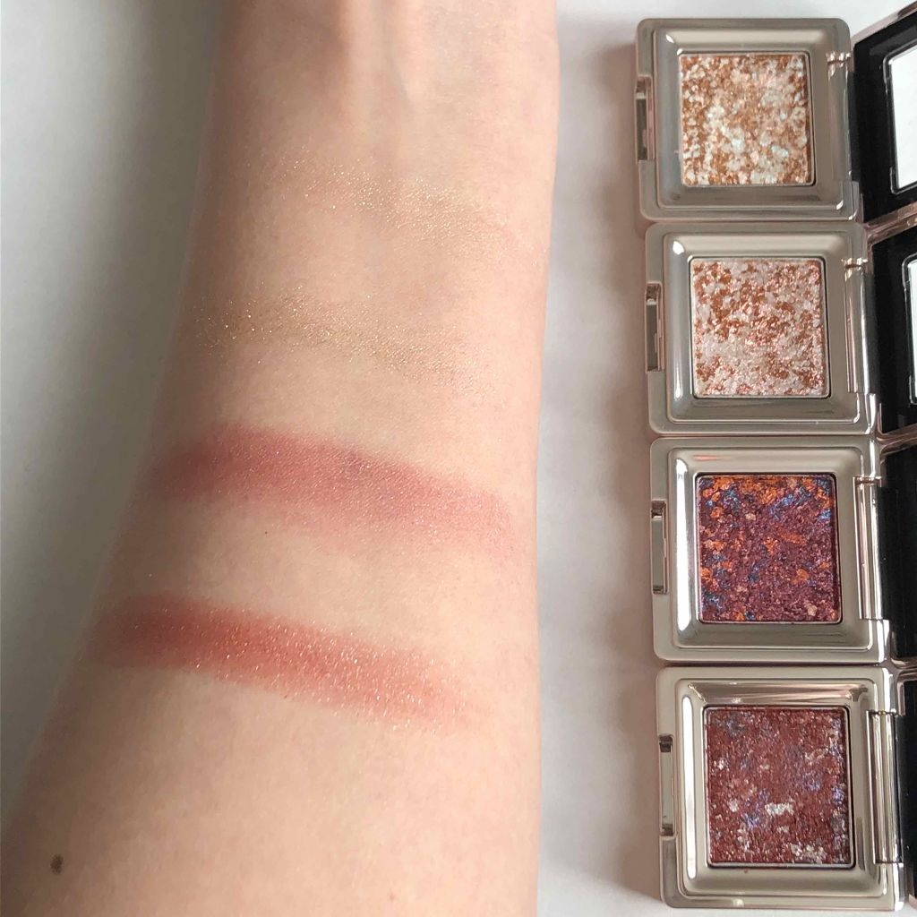 グリッタープリズム シャドウ/MISSHA/グリッターを使ったクチコミ（3枚目）