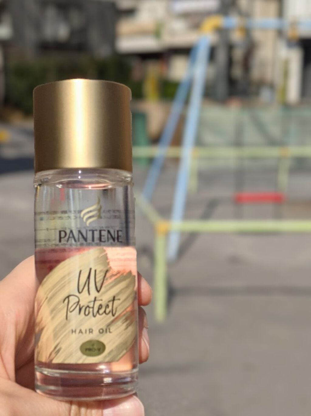 UVカット ヘアオイル/パンテーン/ヘアオイルを使ったクチコミ(1枚目)