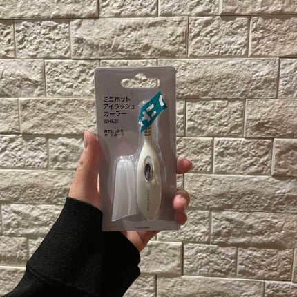 ミニホットアイラッシュカーラー/ニトリ/ホットビューラーを使ったクチコミ(1枚目)