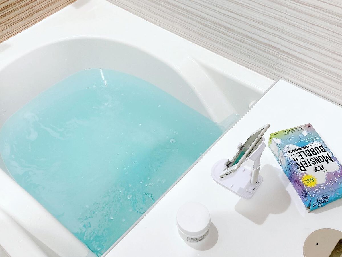 モンスターバブル ゆるんとジャグジー気分/バブ/炭酸系入浴剤を使ったクチコミ(7枚目)