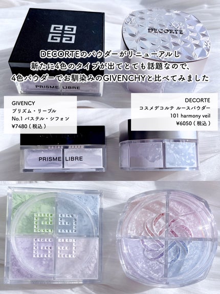 あなたはどっち派?GIVENCHY・DECORTÉのルースパウダーを徹底 あなたはどっち派?GIVENCHY・DECORTÉのルースパウダーを徹底