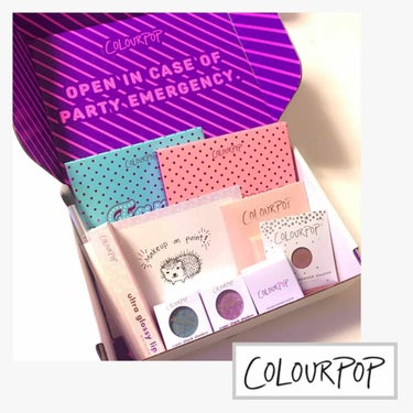 SAORI💜 on LIPS 「アメリカから夢の箱が届いたよ🙌🏻💗＊#COLOURPOP#ey..」（1枚目）