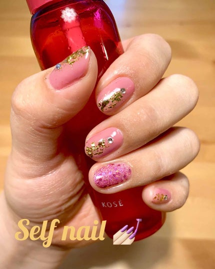 ジェルネイル(ライト対応)/セリア/ジェルネイルを使ったクチコミ(1枚目)