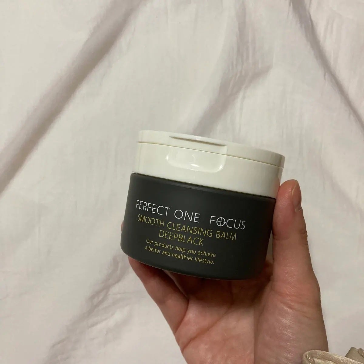 パーフェクトワンフォーカス スムースクレンジングバーム ディープブラック/PERFECT ONE  FOCUS/クレンジングバームを使ったクチコミ(1枚目)