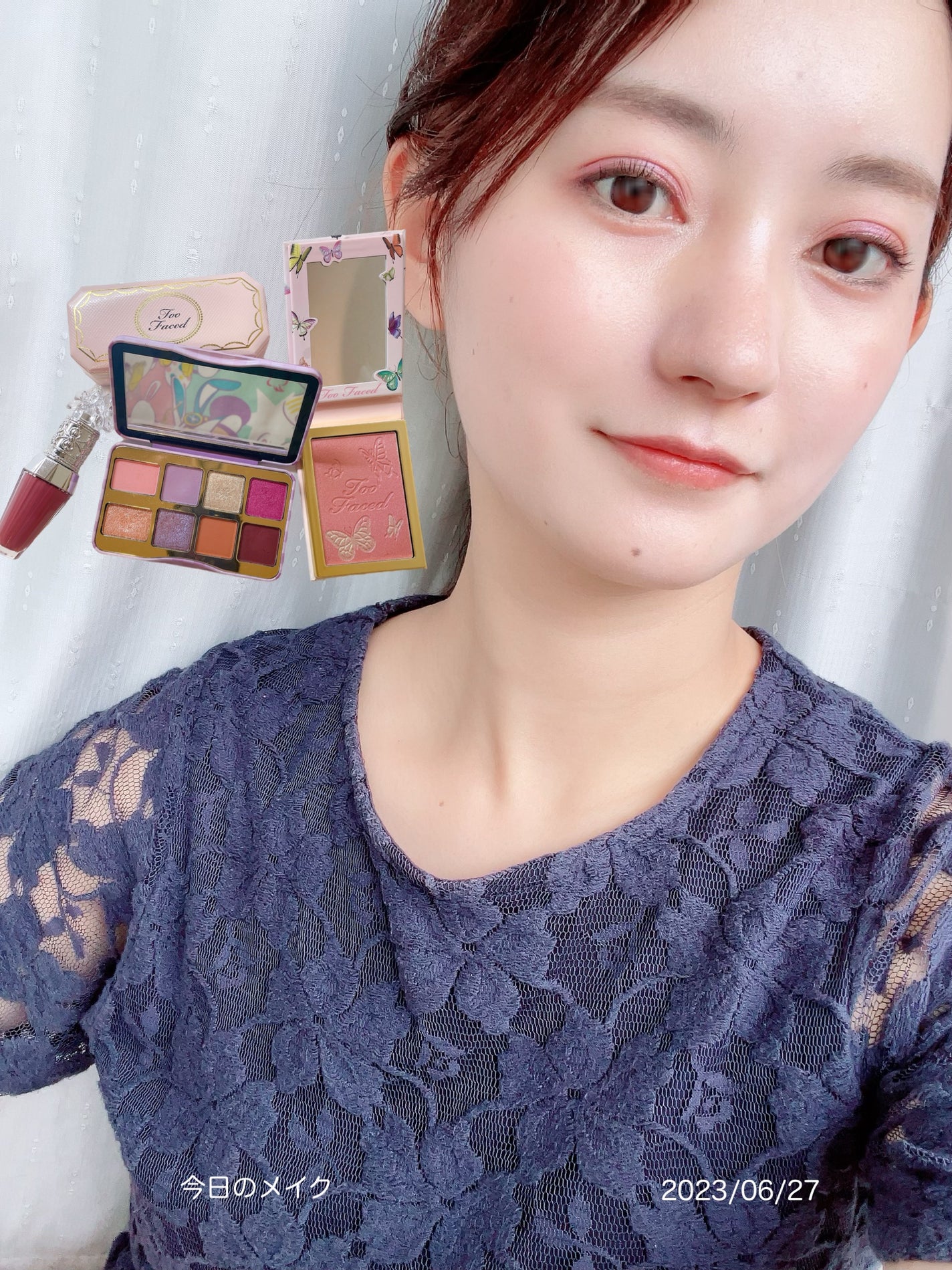 ~ダイヤモンドライト シリーズ~ マルチユース ハイライター トリオ/Too Faced/パウダーハイライトを使ったクチコミ(1枚目)