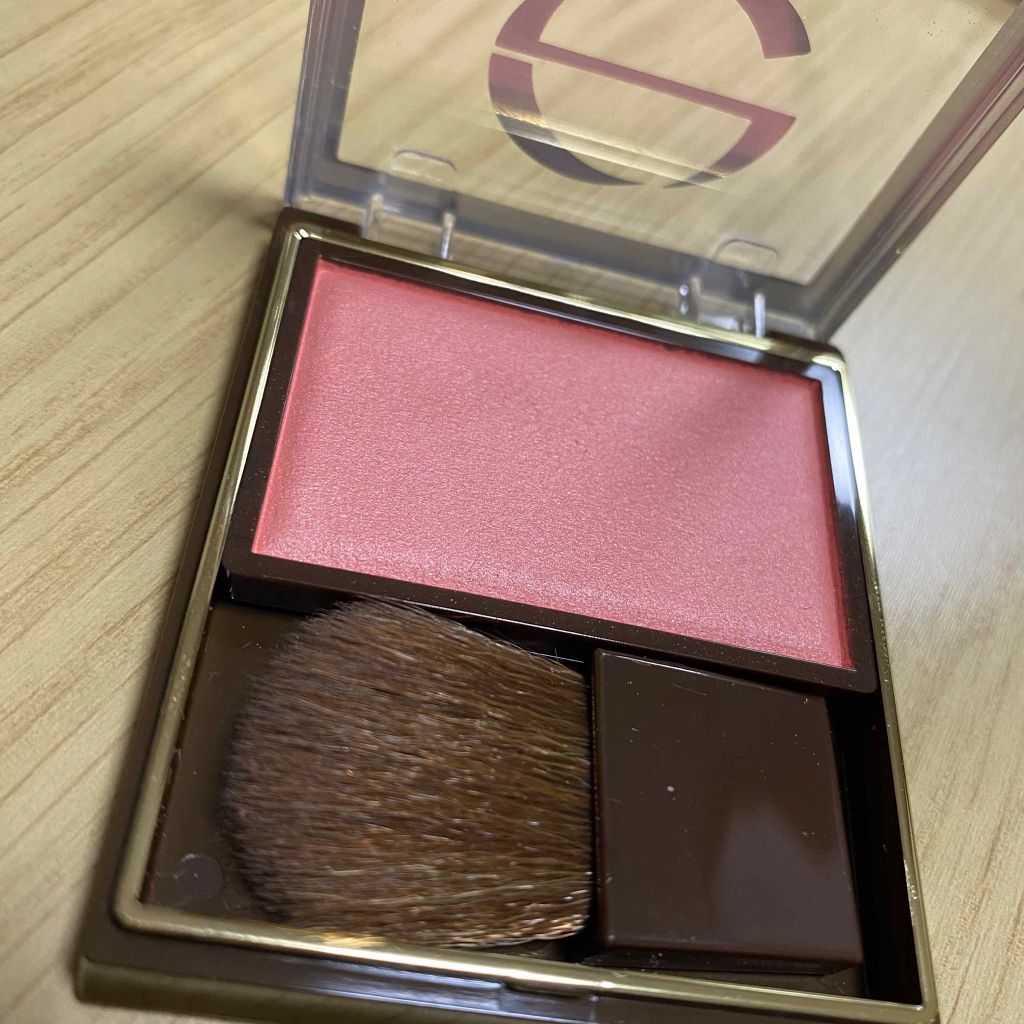 スキニーリッチチーク/excel/パウダーチークを使ったクチコミ（1枚目）