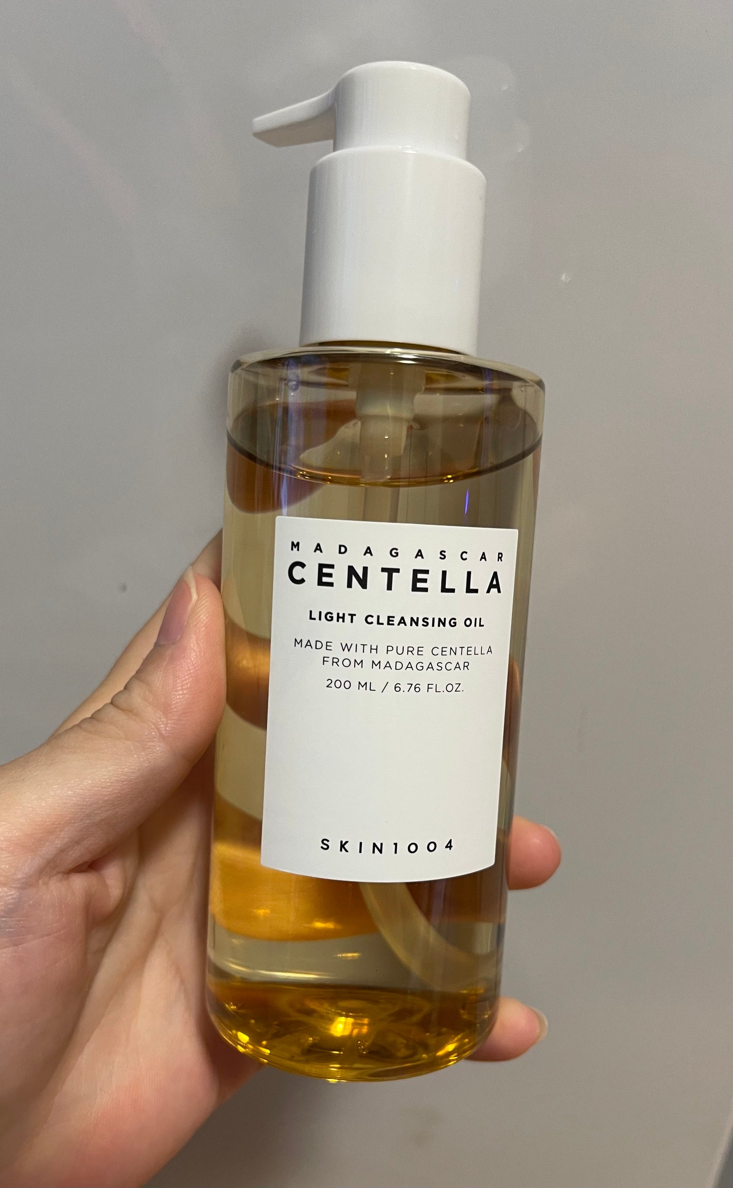 センテラ ライトクレンジングオイル/SKIN1004/オイルクレンジングを使ったクチコミ(1枚目)