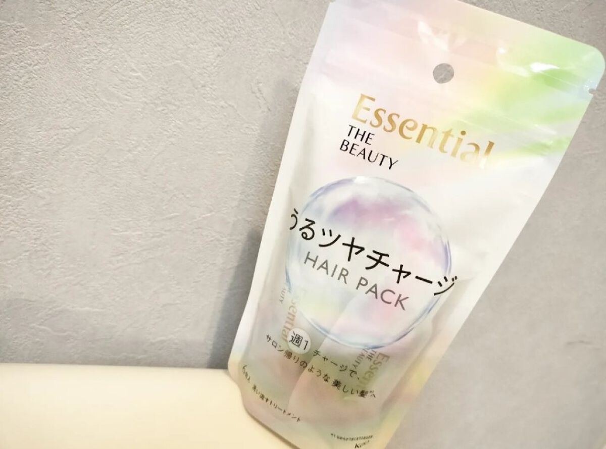 ザビューティ うるツヤチャージヘアパック/エッセンシャル/ヘアマスク・ヘアパックを使ったクチコミ（1枚目）