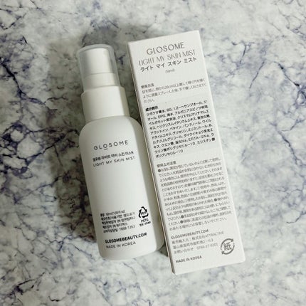 ライト マイ スキン ミスト/GLOSOME/ミスト状化粧水を使ったクチコミ(3枚目)