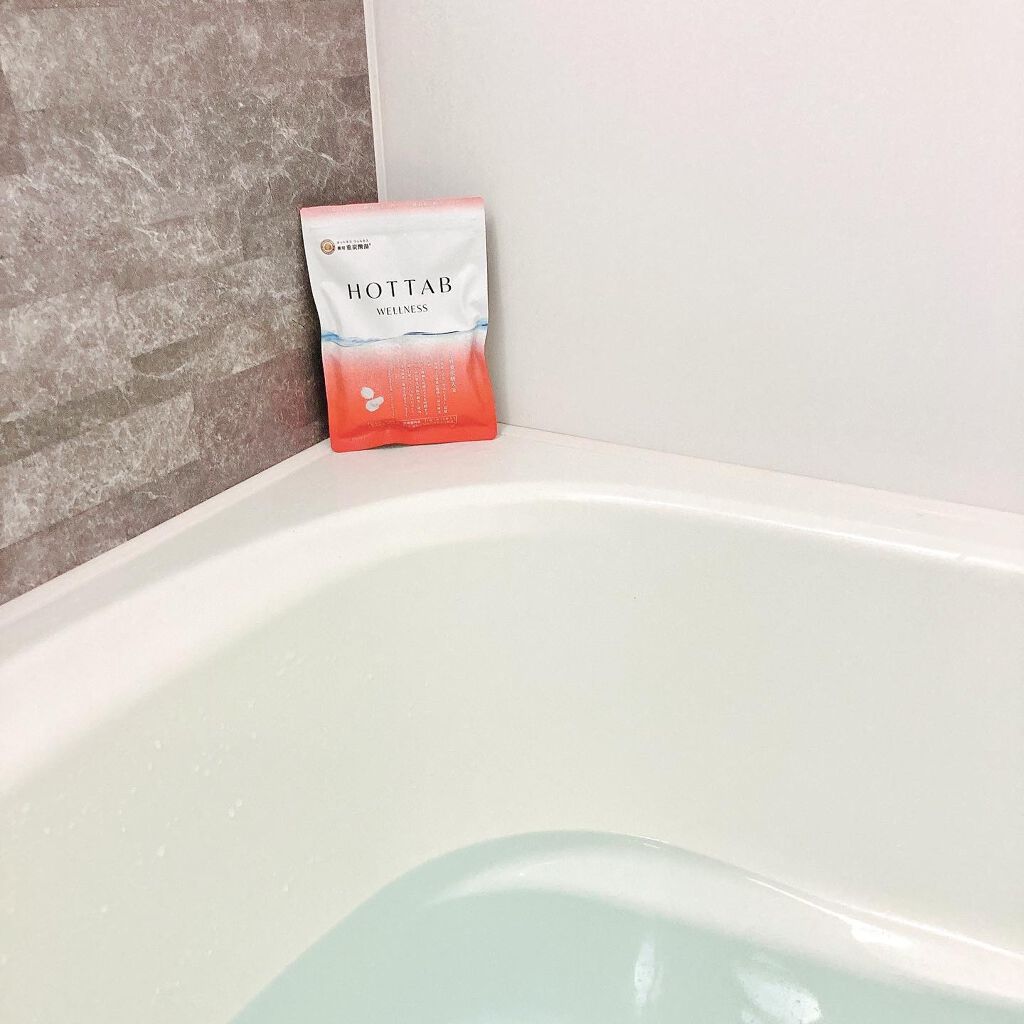 薬用 HOT TAB WELLNESS  9錠/HOT TAB/炭酸系入浴剤を使ったクチコミ（2枚目）