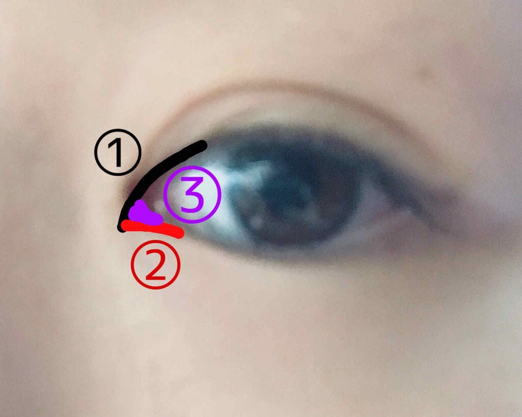 極細 アイライナーR/CEZANNE/リキッドアイライナーを使ったクチコミ(4枚目)