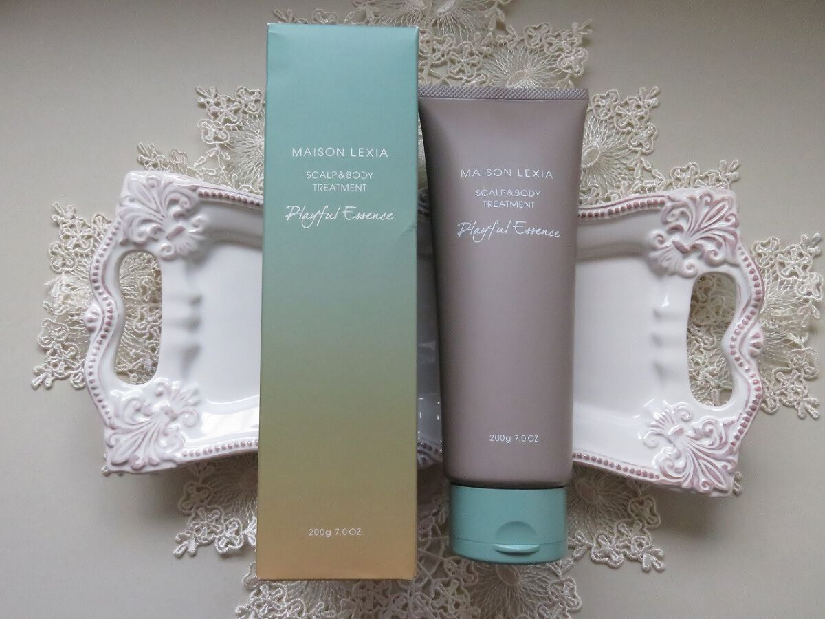 スカルプ＆ボディトリートメント プレイフルエッセンス/MAISON LEXIA/頭皮トリートメントを使ったクチコミ（1枚目）