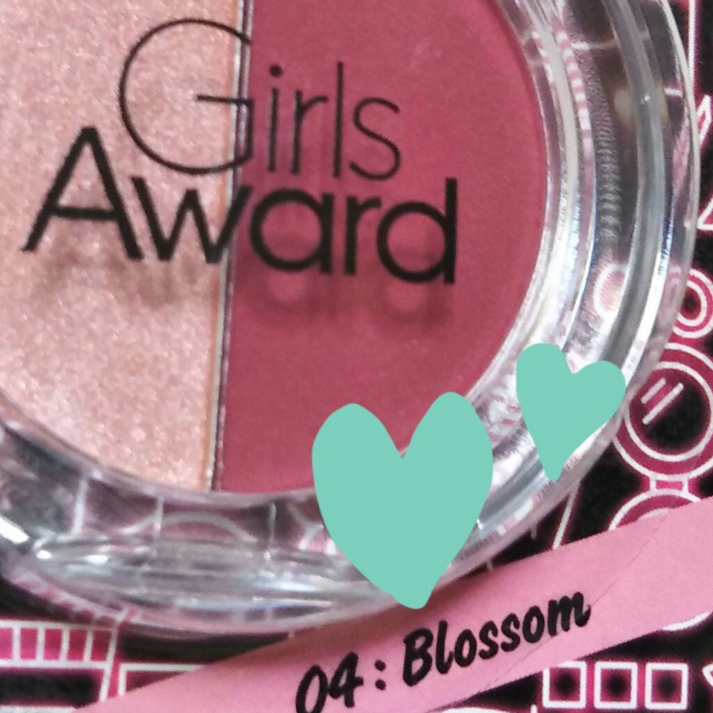 Girls Award デュアルアイシャドウ/crayontouch-me/アイシャドウパレットを使ったクチコミ(1枚目)