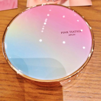 ピンクティーツリーカバークッション/APLIN/クッションファンデーションを使ったクチコミ(2枚目)