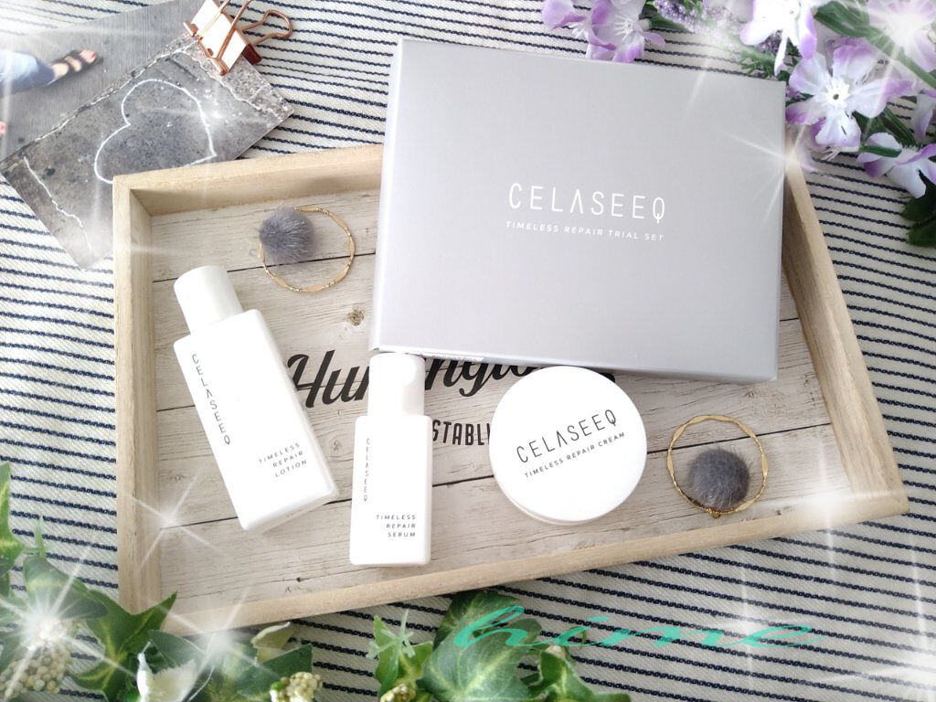 タイムレスリペア 未来肌おためしセット/CELASEEQ/スキンケアキットを使ったクチコミ（1枚目）