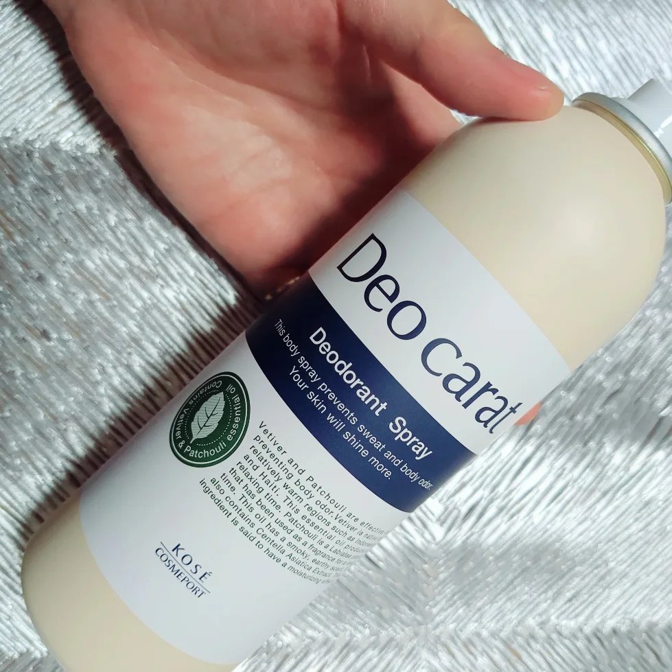 薬用デオドラント スプレー/デオカラット/デオドラント・制汗剤を使ったクチコミ（3枚目）