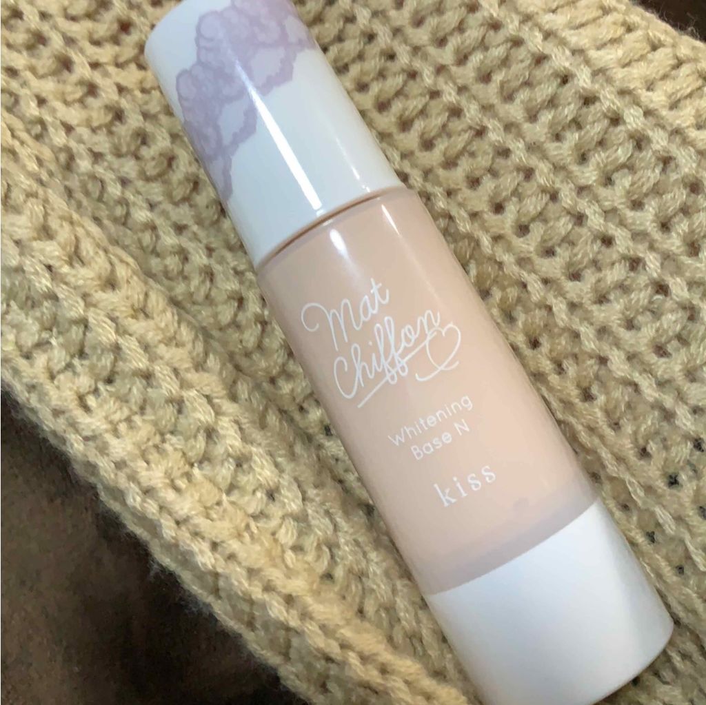 マットシフォン UVホワイトニングベースN/KiSS/化粧下地を使ったクチコミ（1枚目）