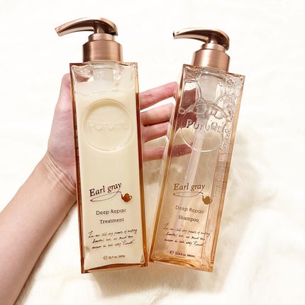 プルント ディープリペア美容液ヘアオイル アールグレイ N/Purunt./ヘアオイルを使ったクチコミ(3枚目)